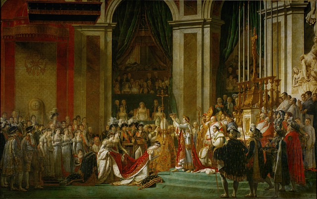 Napoleon's coronation painting